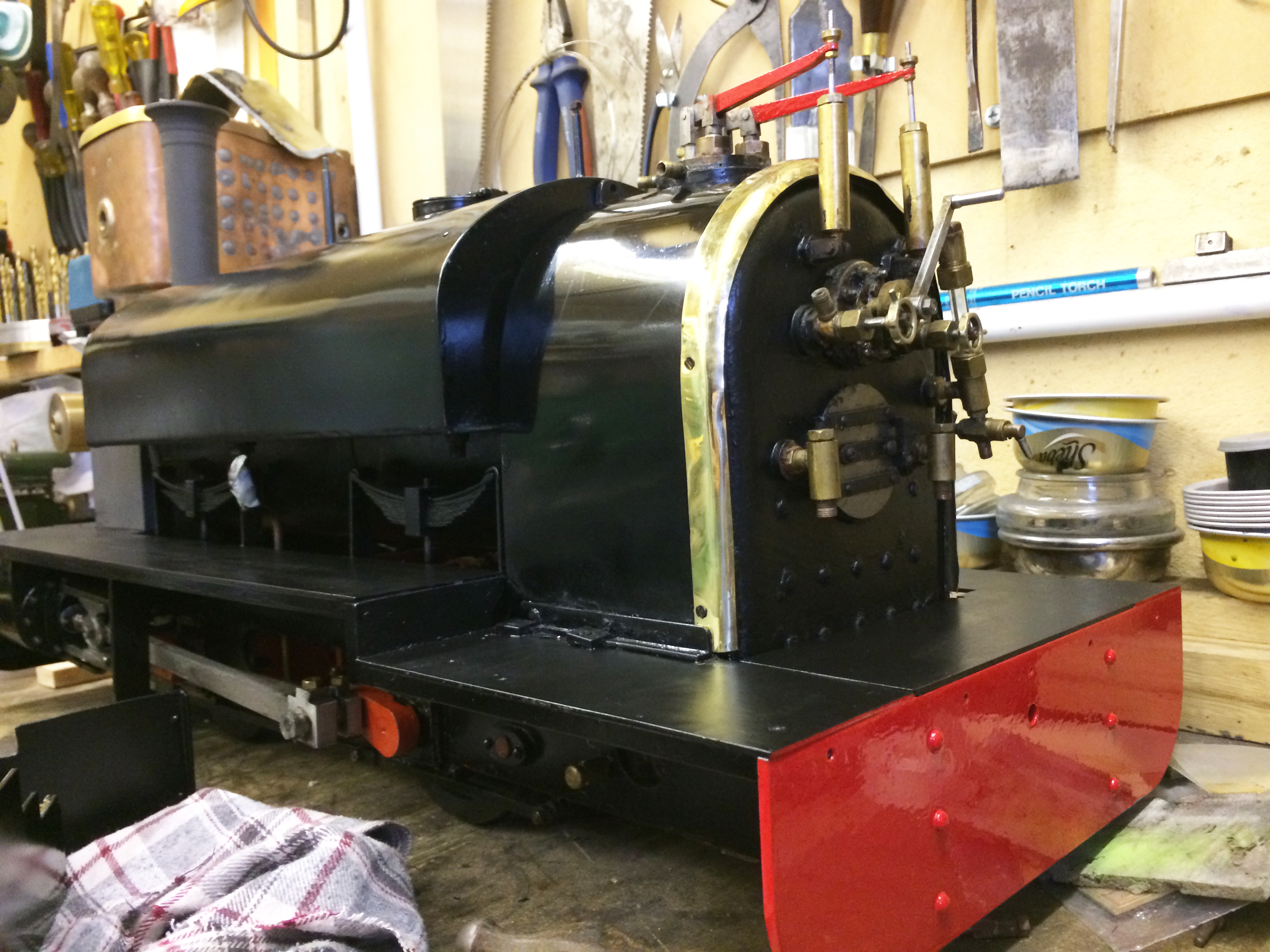 test port class quarry hunslet live steam for sale newly painted 01