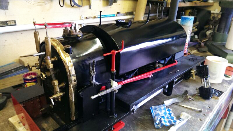 test port class quarry hunslet live steam for sale newly painted 02