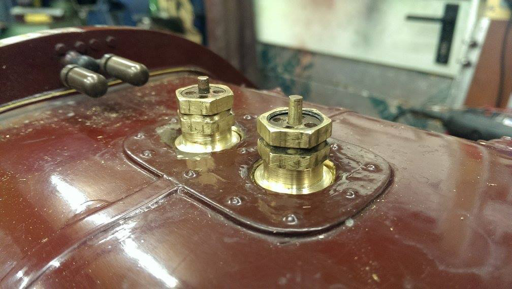 test 5 gauge rebuilt scott new safety valves live steam not for sale