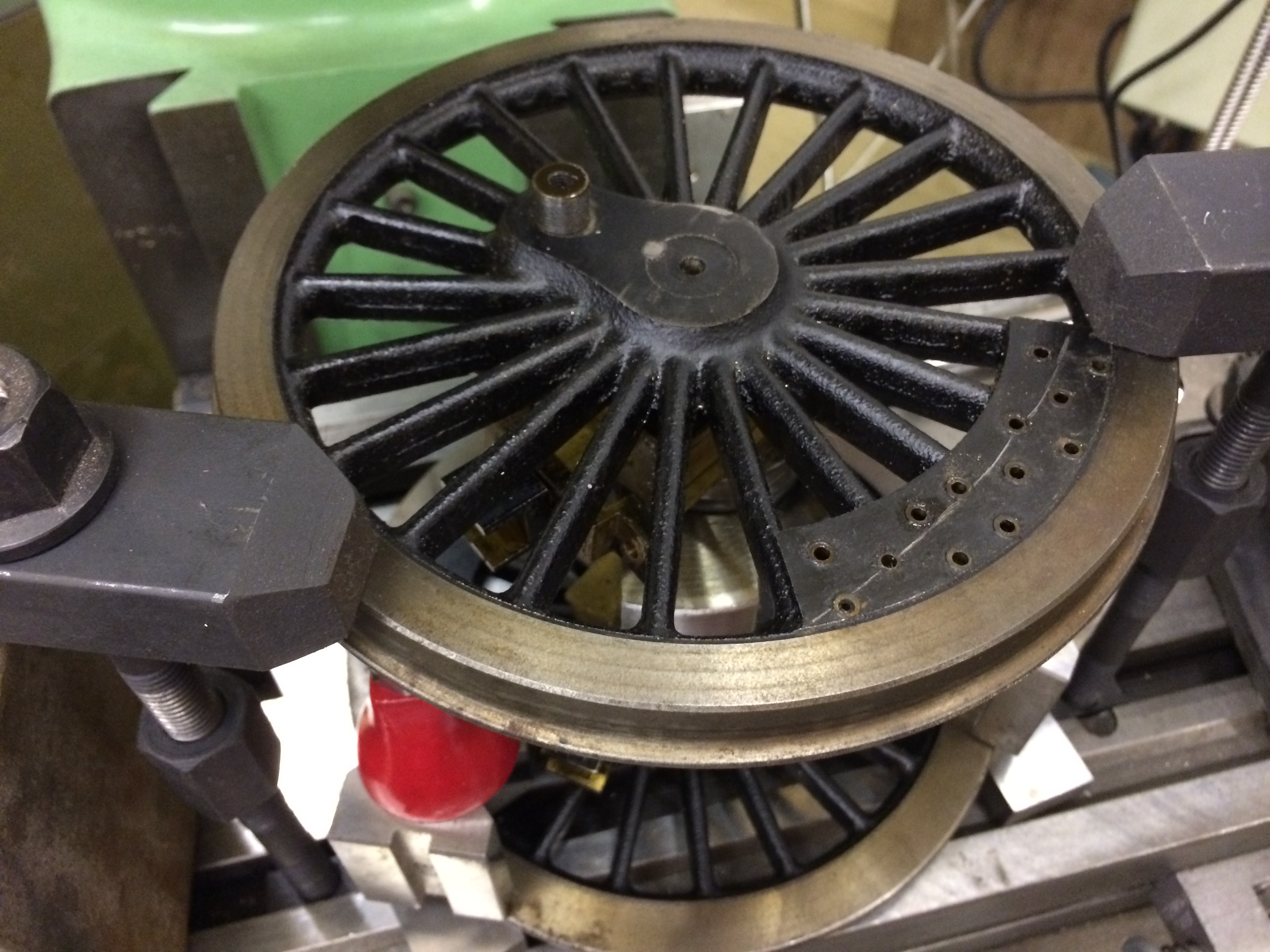 test Modelworks LMS Jubilee kit wheel modification 01