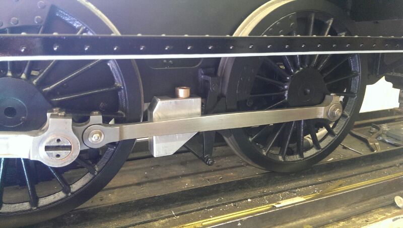 test 5 inch gauge stanier class 4 tank live steam locomotive for sale sand box detail