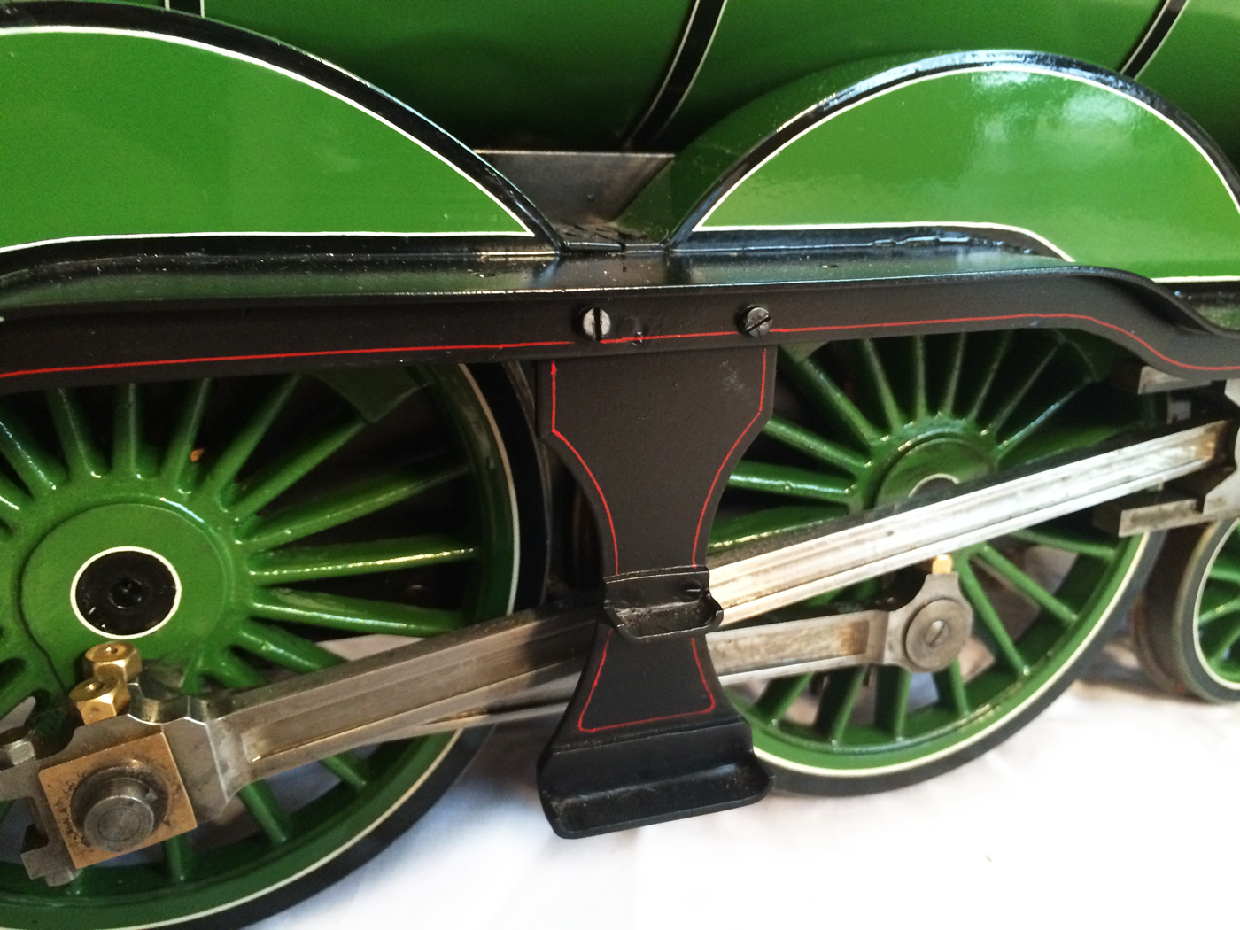 test 3 inch gauge Ivatt C1 Atlantic LBSC Maisie live steam locomotive for sale 14