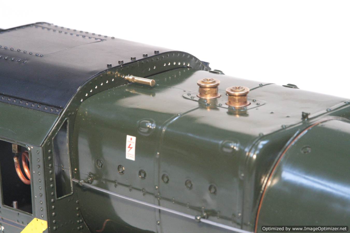 test 3 and a half inch gauge LMS Stanier Jubilee live steam model for sale 16-Optimized