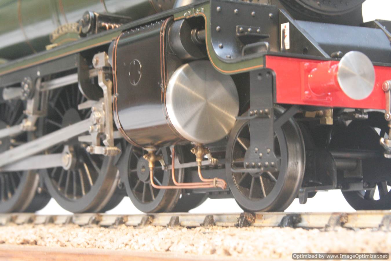 test 3 and a half inch gauge LMS Stanier Jubilee live steam model for sale 20-Optimized