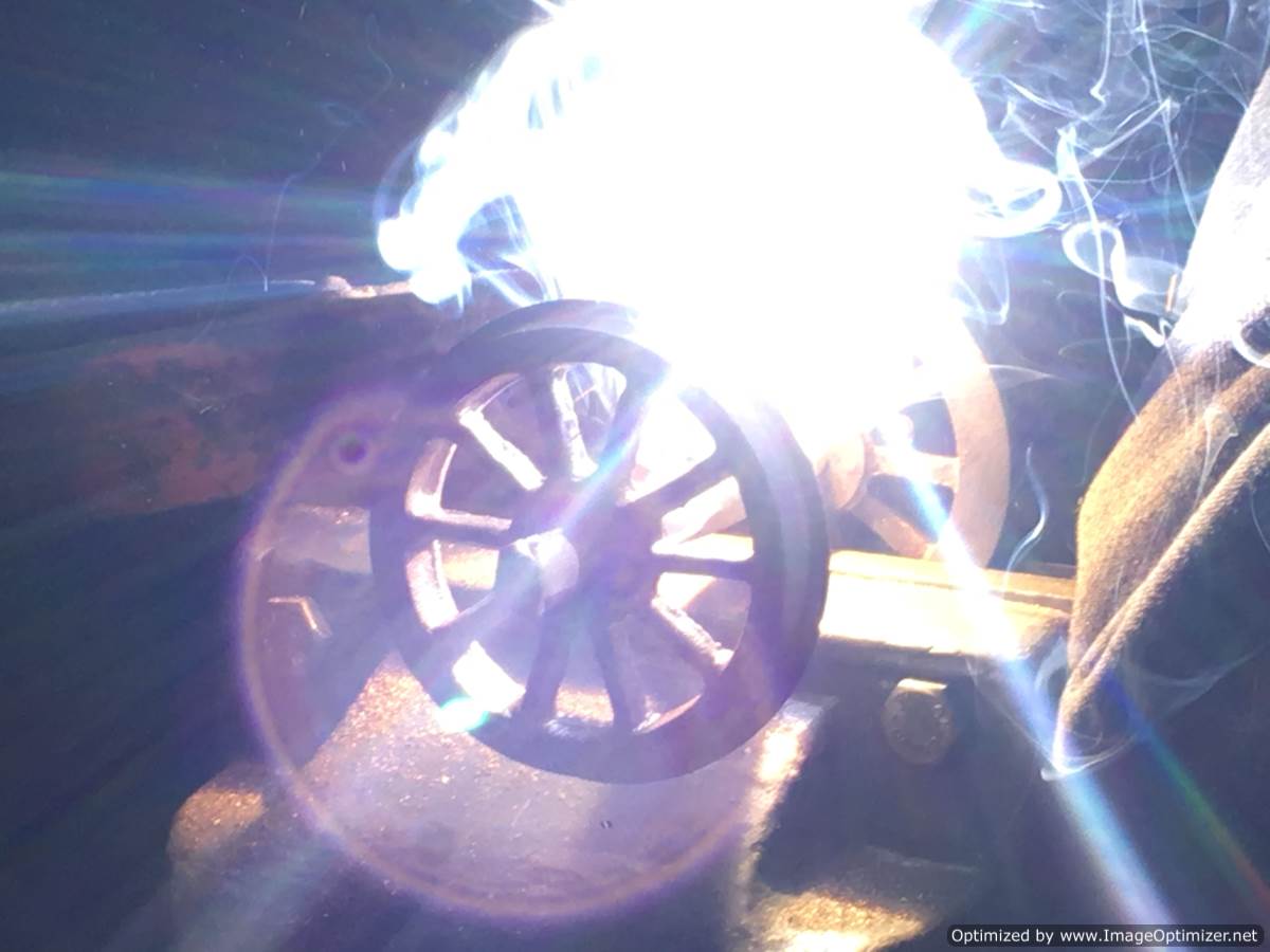 test 3 half inch gauge LMS Jubilee rebuild cast irom welding a flange chip-Optimized