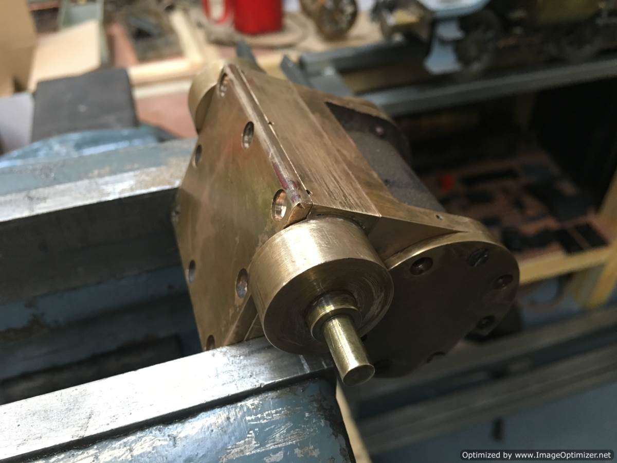 test 3 half inch gauge LMS Jubilee rebuild cylinder after valve chest skim-Optimized