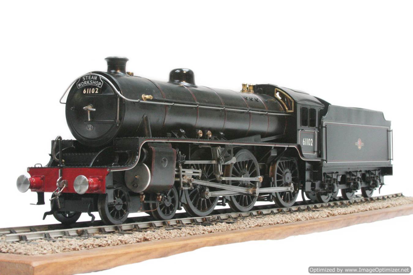 test 3 and a half inch gauge LNER B1 clarkson live steam model for sale 25-Optimized