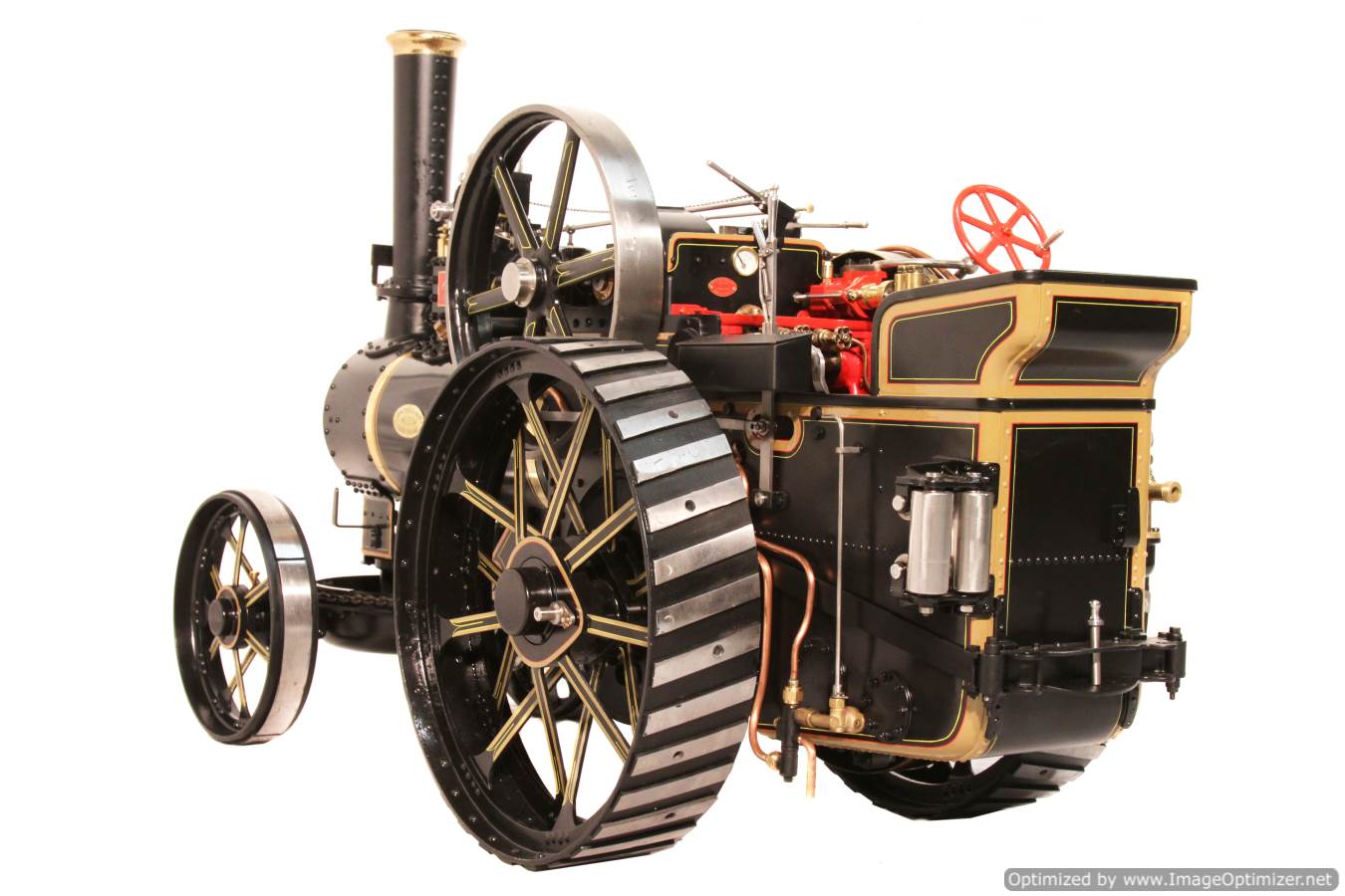 test 2 inch scale Fowler A7 traction engine steam workshop build 08-Optimized