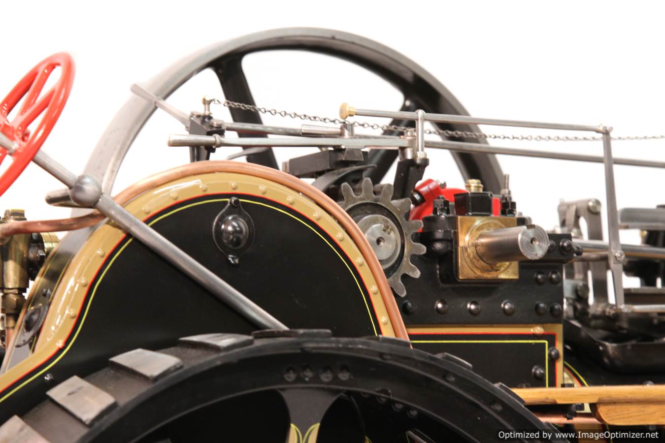 test 2 inch scale Fowler A7 traction engine steam workshop build 19-Optimized