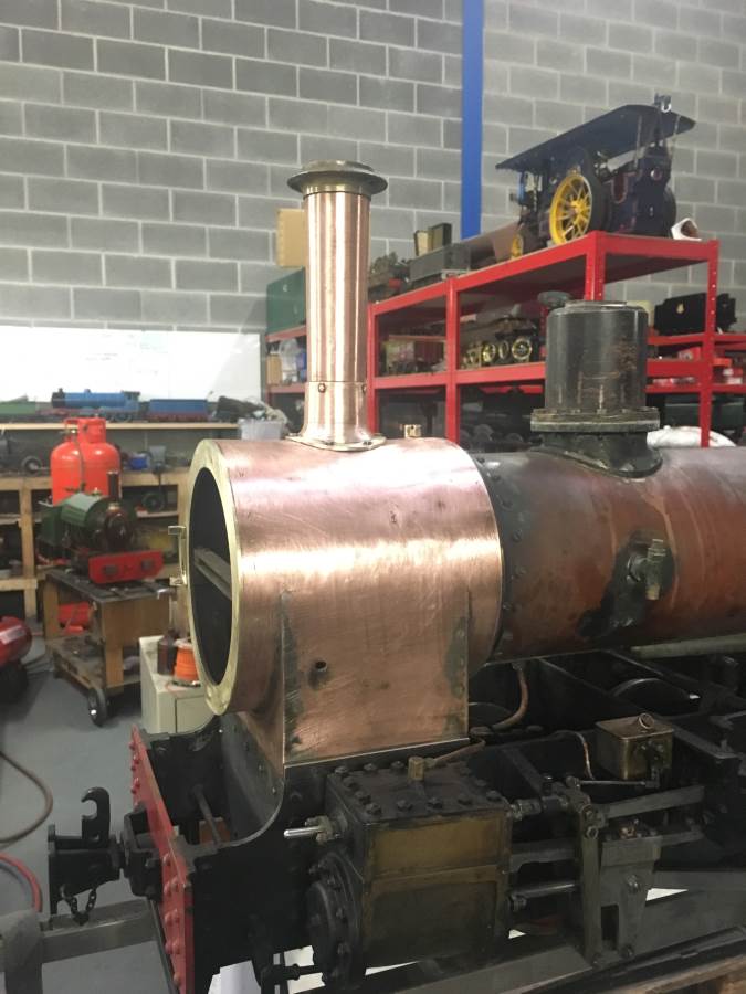 test 5 inch gauge Fowler locomotive smoke box strip-Optimized