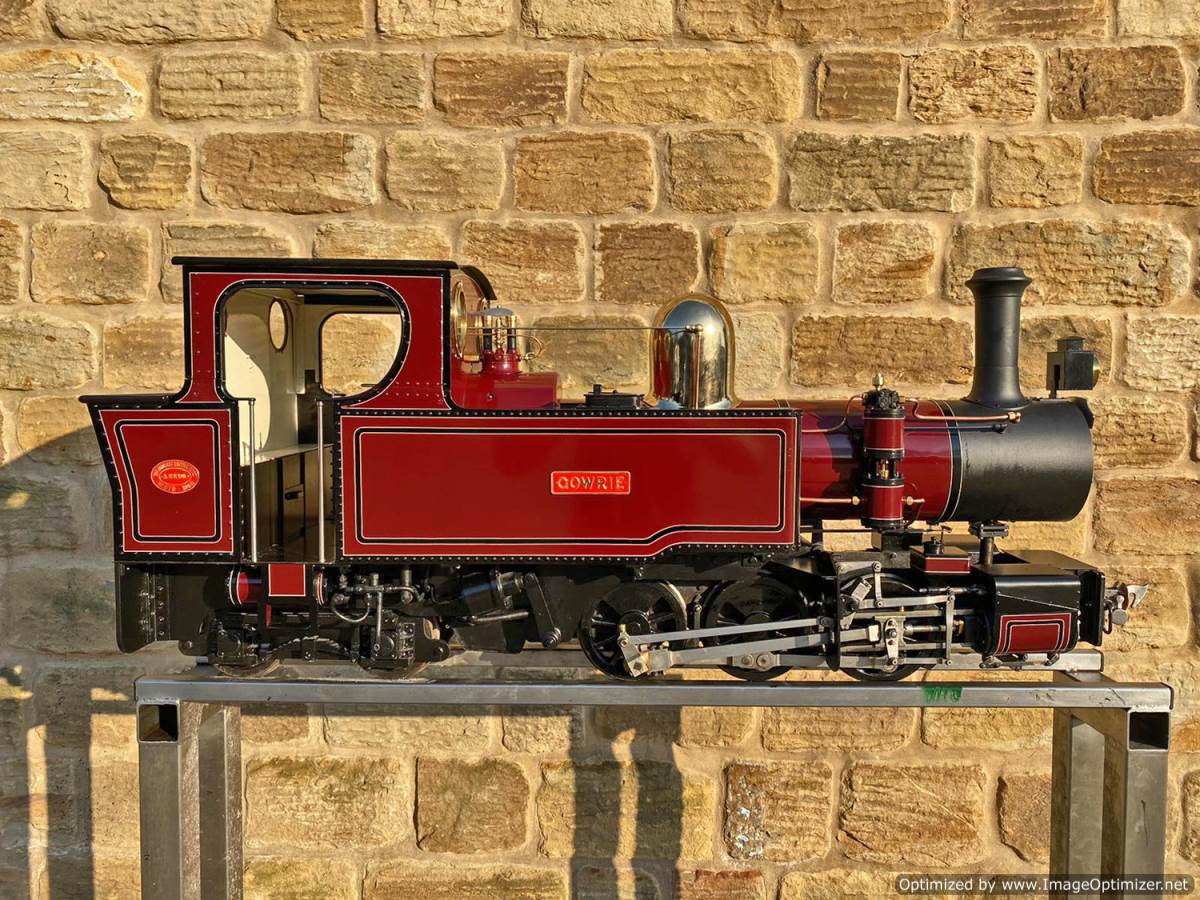 test 5 inch NWNG Gowrie Live Steam Locomotive for sale (1)