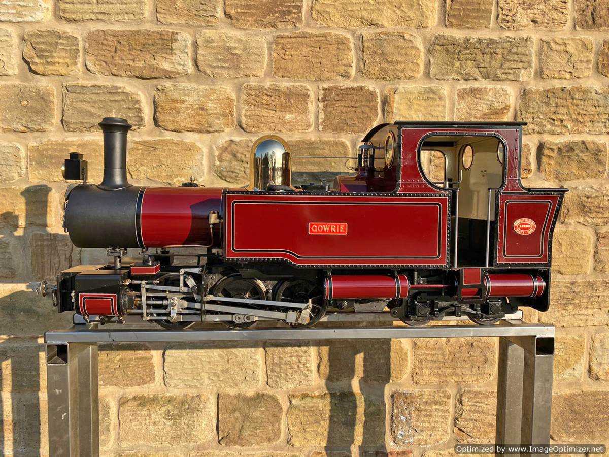 test 5 inch NWNG Gowrie Live Steam Locomotive for sale (11)